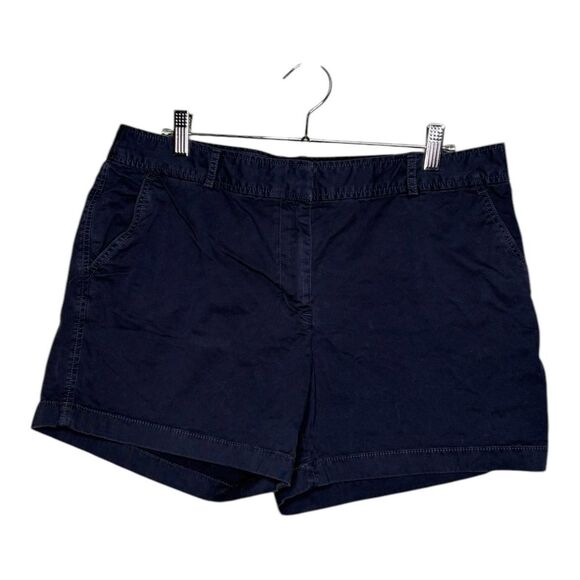 Brooks brothers red fleece navy blue chino shorts size 12 - Picture 1 of 4